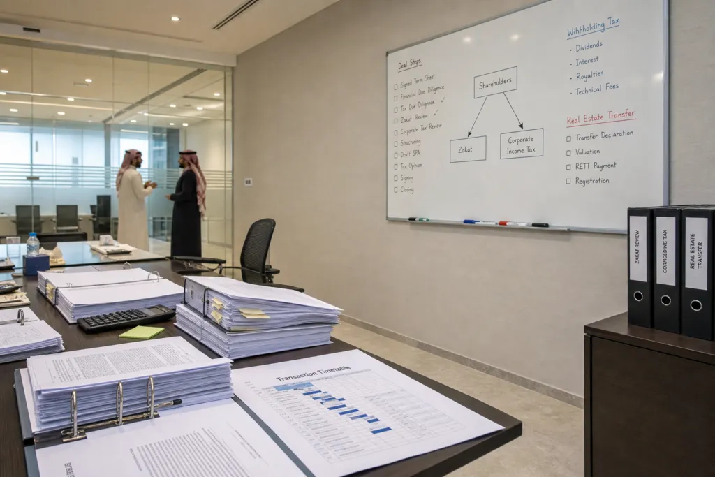 RETT, Withholding, and Zakat: A Clear Guide to Saudi M&A Tax Structuring in 2026