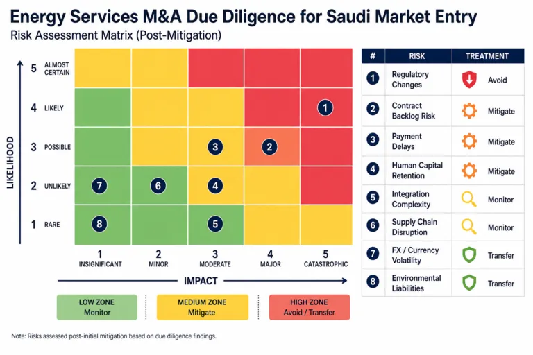 Due Diligence for an Energy Services Investor