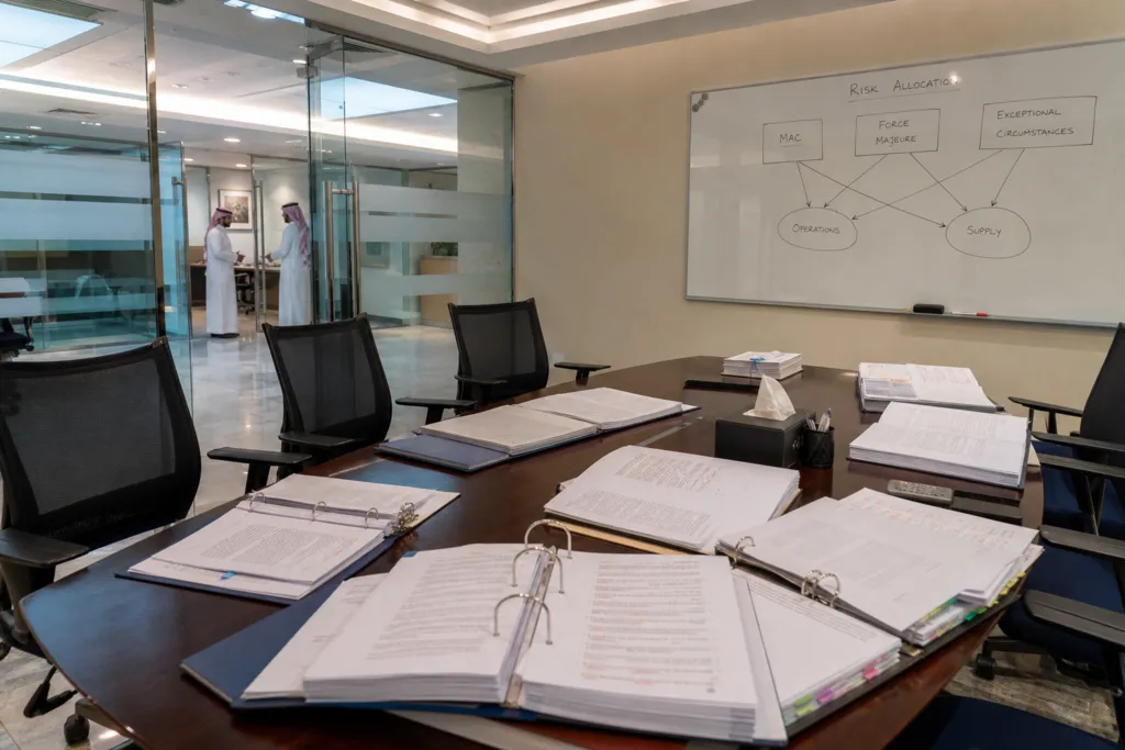 MAC Clauses and War Risk in Saudi Deals: A Calm, Practical Drafting Playbook for 2026