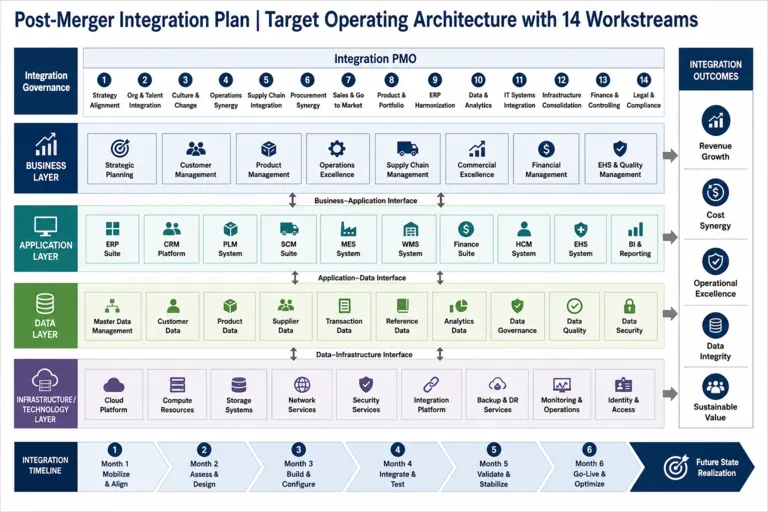 Post-Merger Integration for Industrial Manufacturers