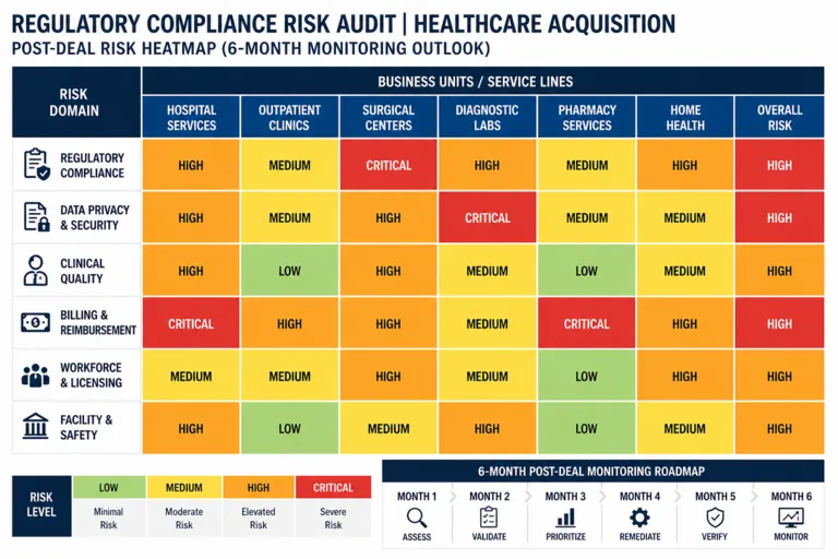 Regulatory Risk Audit in Healthcare Sector Acquisition