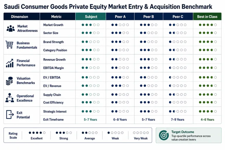 Private Equity Strategy for a Consumer Goods Industry Investor