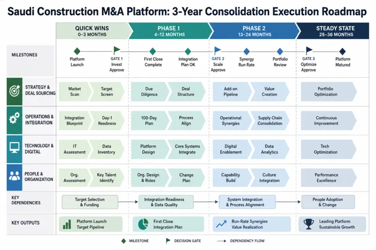 M&A Strategy for a Construction Sector Investor