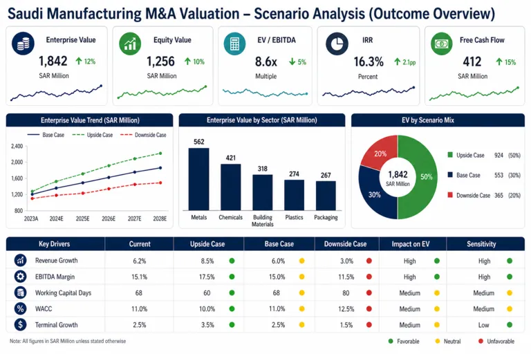 M&A Financial Analysis for a Manufacturing Investor