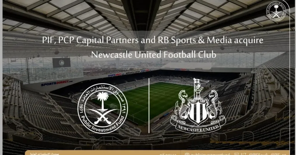 An investment group led by PIF completed the acquisition of 100% of Newcastle United Football Club in 2021.